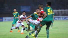 Sriwijaya FC kalah agregat 7-1 dari Madura United di Piala Indonesia babak 16 besar. (foto : net)