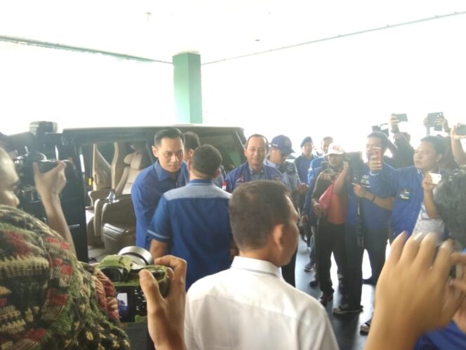 
					AHY: Partai Demokrat Targetkan Empat Kursi Senayan dari Sumsel
