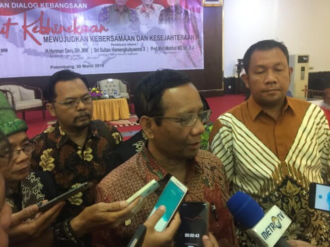 
					Mahfud MD Minta Kemanang Lakukan Reassessment Secara Total