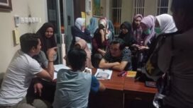 Korban ramai-ramai melaporkan kejadian ke Polresta Palembang