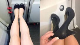 Ilustrasi toilet pesawat