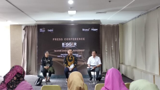 
					250 Pelaku Usaha Ekonomi Kreatif di Palembang Hadiri BISMA