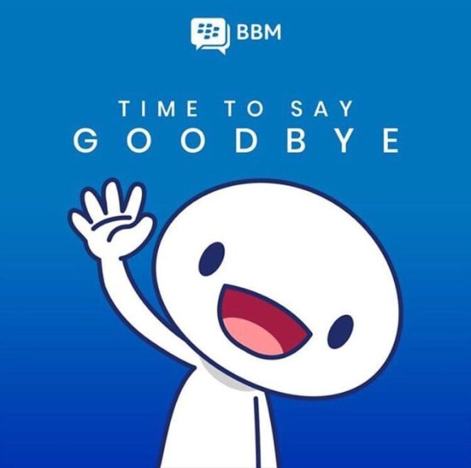 
					Aplikasi Blackberry Messenger (BBM) Setop Layanan Pada 31 Mei 2019