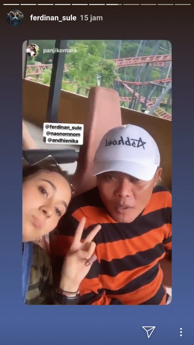 
					Instagram  @ferdinan_sule dan @naonomnom,  
