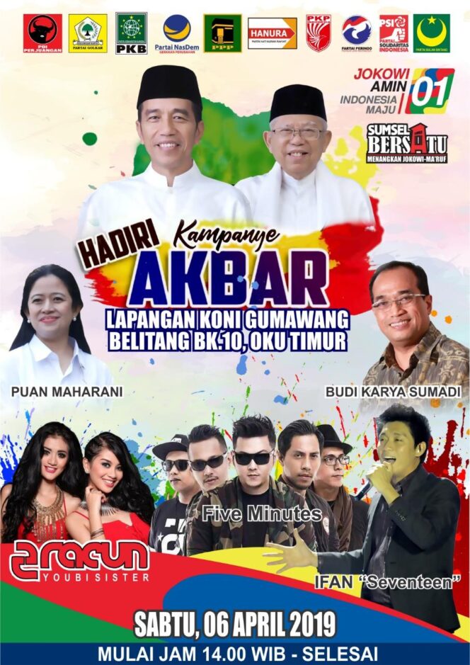 
					Duo Racun Goyang Kampanye Akbar Di Oku Timur 6 April Mendatang