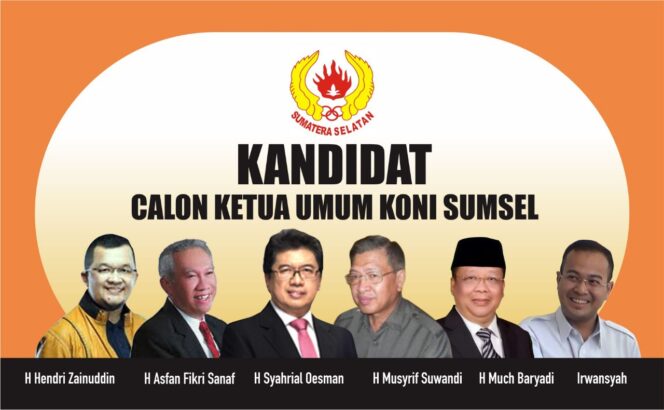 
					6 Nama Ramaikan Bursa Ketua KONI Sumsel
