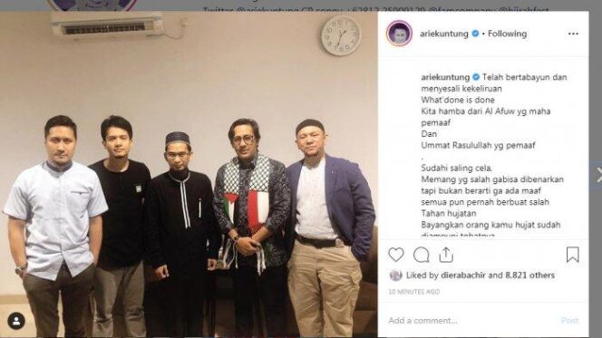 
					Bersama Teman Artis, Andre Taulany Datangi Ustad Adi Hidayat