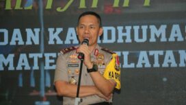 Kapolda Sumsel Zulkarnain Adinegara