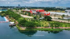 Penampakan salah satu Venue di Jakabaring Sport City