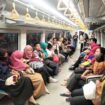 Suasana di Light Rail Transit Palembang