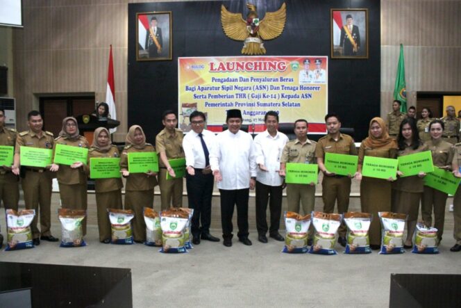 
					30 Ribu ASN dan Honorer Pemprov Sumsel Dapat Insentif Beras