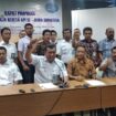 Serikat Pekerja Kereta Api (SPKA) usai rapat pimpinan di hotel Batiqa beberapa waktu lalu