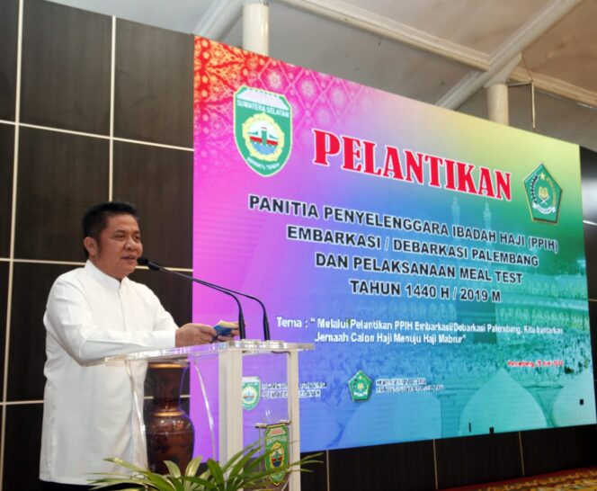 
					Jemaah Haji Embarkasi Palembang Diberi Tanda Khusus