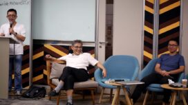 Budiman Sujadmiko saat menjadi pembicara pada forum Inovator 4.0 Indonesia 