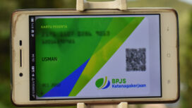 Ilustrasi kartu digital BPJS Ketenagakerjaan