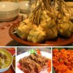 Berbagai menu makanan yang disajikan saat lebaran. (Foto: Istimewa)