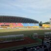 Jalannya pertandingan Sriwijaya FC vs PSCS Cilacap (Foto: Istimewa)