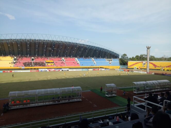 
					Jalannya pertandingan Sriwijaya FC vs PSCS Cilacap (Foto: Istimewa)
