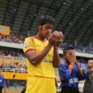 Penyerang Sriwijaya FC Yongki Aribowo