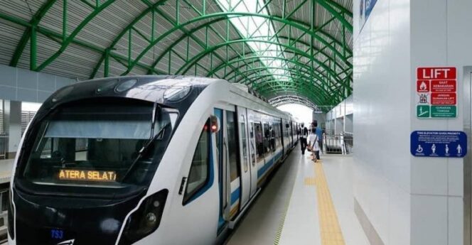 
					Penumpang LRT di Palembang Tembus 2 Juta Orang Selama Setahun