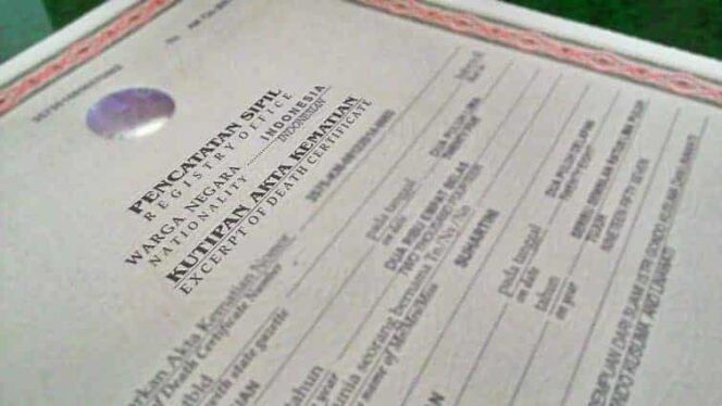 
Warga Sumsel Malas Urus Surat Akta Kematian