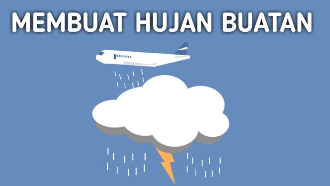 
					Ilustrasi hujan buatan (Foto: Istimewa)