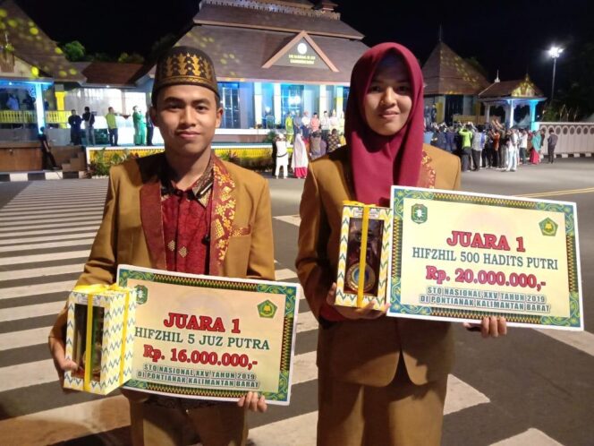 
					Hafidz Sumsel Raih Juara I STQ Nasional