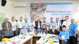 Kegiatan workshop yang dilakukan Forum Komunikasi Pelanggan dari PDAM Tirta Musi