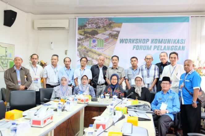 
					Kegiatan workshop yang dilakukan Forum Komunikasi Pelanggan dari PDAM Tirta Musi
