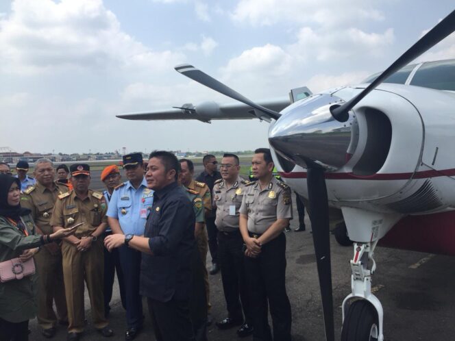 
					Gubernur Sumsel Gelar Rakor dan Tinjau Kesiapan Alat Pemadaman Jalur Udara Atasi Karhutla