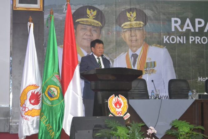 
					Dhennie Zainal Jadi Plh Ketua KONI Sumsel