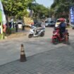 Sejumlah peserta BPJS Ketenagakerjaan yang mengikuti kegiatan safety riding.