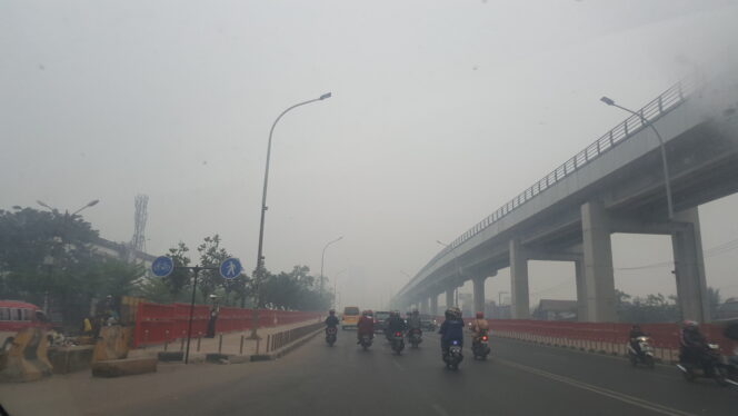 
					Kabut Asap Kategori Berbahaya, Jumlah Balita Terjangkit ISPA Melonjak