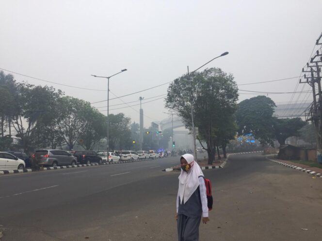 
					Selama 2 Pekan, 7 ribu Warga Sumsel Terkena ISPA Akibat Karhutla