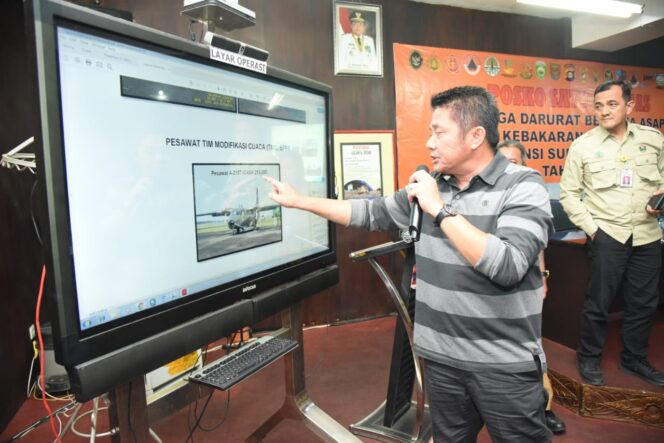 
					4 Ton Garam Segera Ditebar di Langit Sumsel
