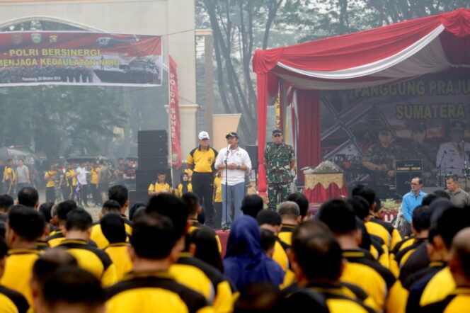 
					Atasi Karhutla di OKI, 500 Personil Gabungan Diterjunkan