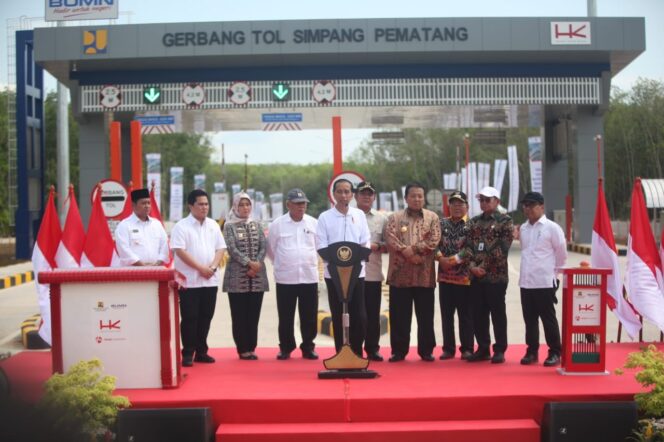 
					Jokowi Resmikan Tol Terbanggi Besar – Pematang Panggang