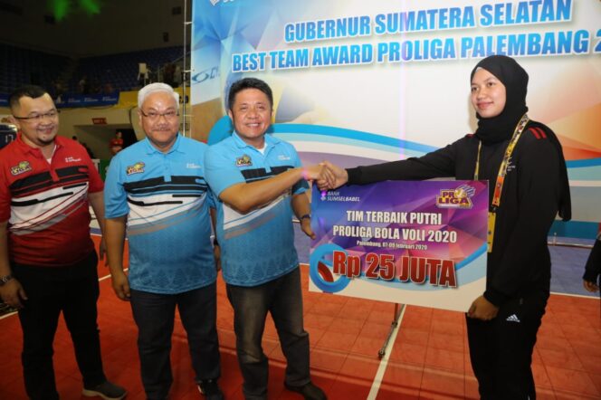 
					Gubernur Sumsel Minta Turnamen Volly Makin Digalakkan