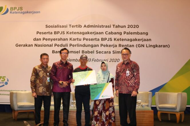 
					GN Lingkaran dari BPJamsostek Bantu Pekerja Rentan Terlindungi Jaminan Sosial
