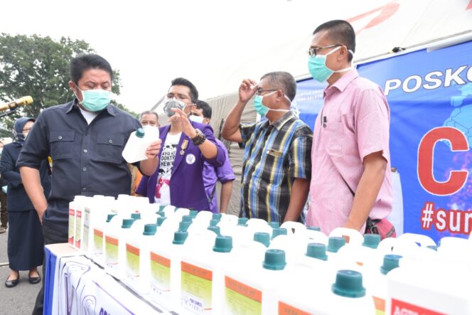 
					Pemprov Sumsel Bakal Distribusikan 200 Ribu Liter Antiseptik untuk Masyarakat