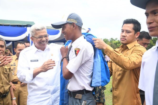 Tingkatkan Daya Saing, Mawardi Yahya Lepas 336 Siswa Prakerin