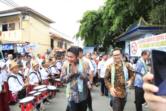 Gubernur Sumsel Tinjau Kampung KB Layang-layang