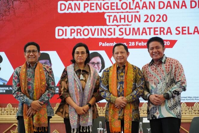 HD Dapat Dukungan Menkeu Pangkas Kemiskinan di Sumsel