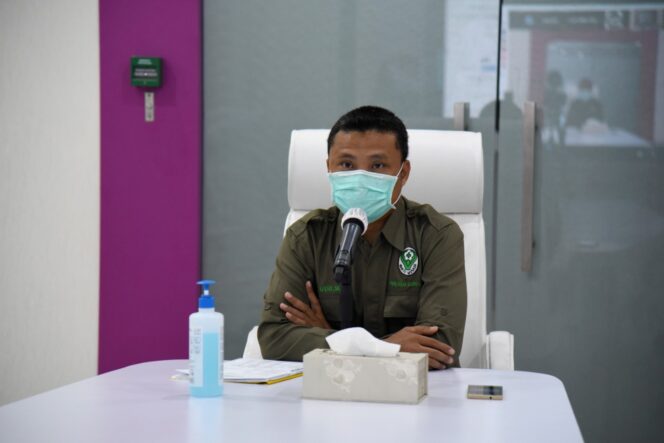 
					Jubir gugus tugas penanganan Covid-19 Sumsel, Yusri (Dok. Humas Pemprov Sumsel)
