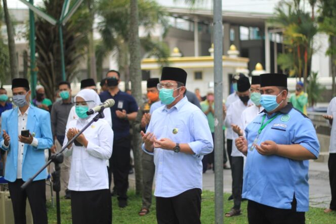 
					Gubernur Sumsel Herman Deru Saat Melepas Satgas Grebek Masjid (Dok. Pemprov Sumsel)
