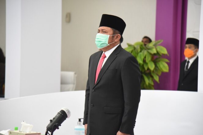 
Herman Deru Peringati Hari Lahir Pancasila Bersama Presiden Jokowi Secara Virtual