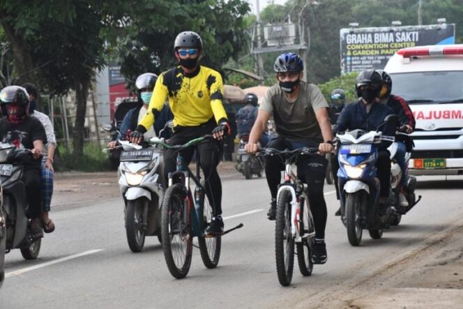 
					Keliling Palembang, Pangdam Imbau Warga Patuhi Protokol Kesehatan Covid-19