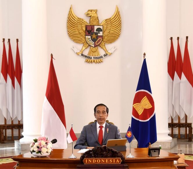 
Presiden Jokowi Ikuti Pembukaan KTT Ke-36 ASEAN