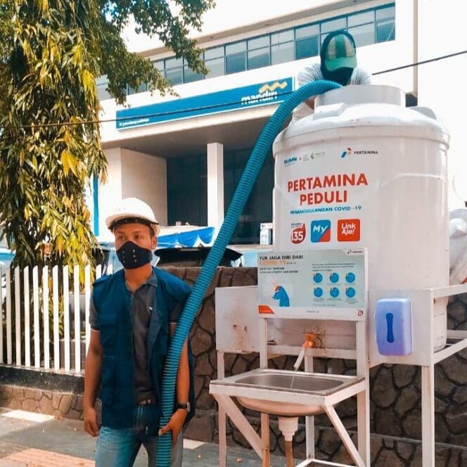 
20 Titik di Palembang Disiapkan Wastafel Cuci Tangan