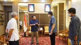 Gubernur Sumsel Herman Deru Menerima Audensi kampus STIE-STMIK Multi Data Palembang (MDP) (Dok. Humas Pemprov Sumsel)